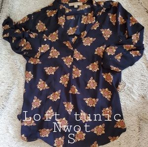 Loft tunic blouse